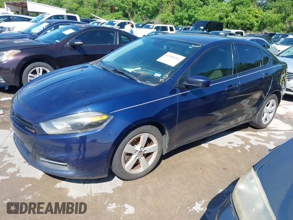 2016 Dodge Dart SXT with VIN 1C3CDFBB0GD591456, listed as a IAAI auction lot 42106761 with 197,112 mi miles and . Bid and sale history available at carsss.com. Image 2.