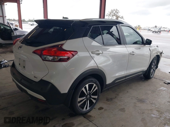 2020 Nissan Kicks SR with VIN 3N1CP5DV4LL555345, listed as a IAAI auction lot 41583234 with 68,864 mi miles and . Bid and sale history available at DreamBid. Image 4.