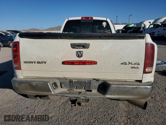 2006 Dodge Ram 3500 SLT with VIN 3D7MX48C36G110554, listed as a Copart auction lot 86737644 with 356,909 mi miles and Salvage Title. Bid and sale history available at carsss.com. Image 6.