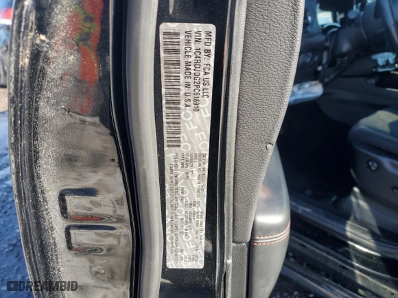 2023 Dodge Durango GT Plus with VIN 1C4RDJDG2PC618910, listed as a Copart auction lot 88012455 with 39,354 mi miles and Salvage Title. Bid and sale history available at carsss.com. Image 15.