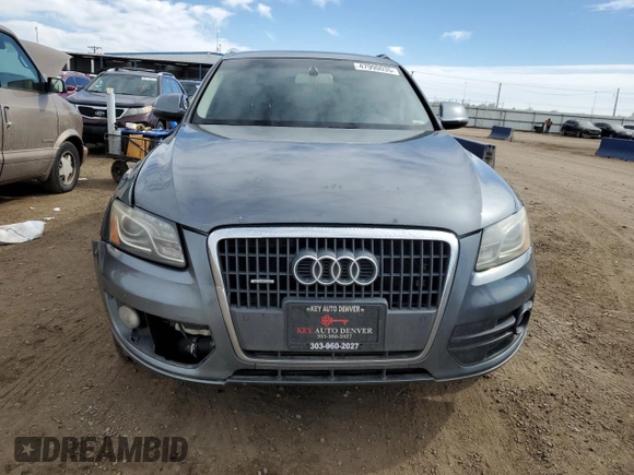 2012 Audi Q5 2.0T Premium Plus with VIN WA1LFAFP0CA124669, listed as a Copart auction lot 47990035 with 0 mi miles and Salvage Title. Bid and sale history available at carsss.com. Image 5.