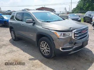 2019 GMC Acadia SLE z VIN 1GKKNSLA2KZ240308, wystawiony jako IAAI lot #42415584 z przebiegiem 148 599 mil mil oraz . Historia ofert i sprzedaży dostępna na DreamBid. Obrazek 1.