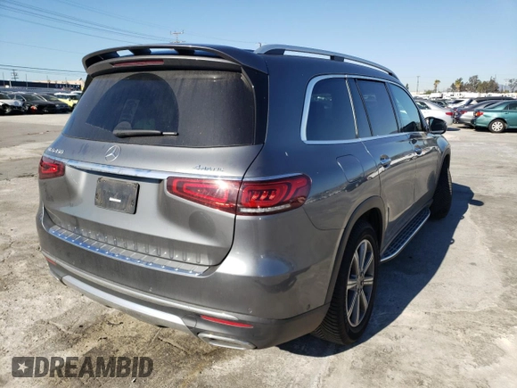 2020 Mercedes-Benz GLS with VIN 4JGFF5KE9LA219077, listed as a Copart auction lot 70903252 with 65,907 mi miles. Bid and sale history available at carsss.com. Image 3.