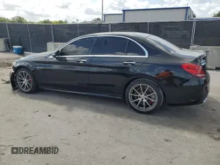2016 Mercedes-Benz C 63 AMG with VIN 55SWF8GB0GU115383, listed as a Copart auction lot 52738005 with 101,439 mi miles and Clean title. Bid and sale history available at DreamBid. Image 2.