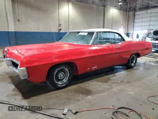 1967 Pontiac Bonneville z VIN 262677X151736, wystawiony jako Copart lot #53702455 z przebiegiem 55 561 mil mil oraz Tytuł czysty. Historia ofert i sprzedaży dostępna na DreamBid. Obrazek 1.