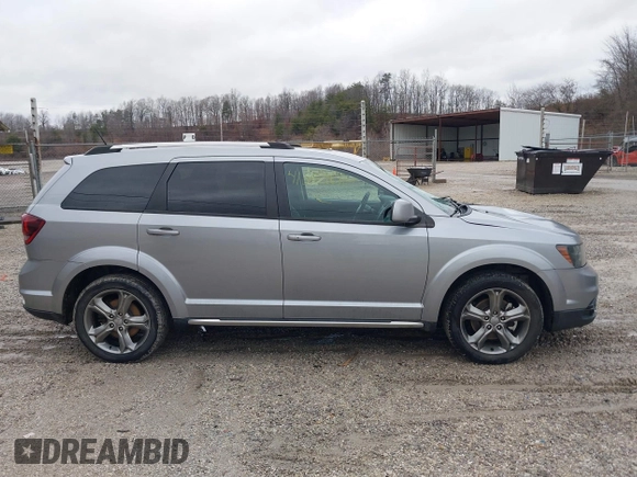 2017 Dodge Journey Crossroad Plus with VIN 3C4PDCGB5HT613256, listed as a IAAI auction lot 41509616 with 146,931 mi miles. Bid and sale history available at carsss.com. Image 13.