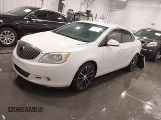 2016 Buick Verano Sport Touring with VIN 1G4PW5SK8G4175538, listed as a IAAI auction lot 41673137 with 104,676 mi miles. Bid and sale history available at carsss.com. Image 2.
