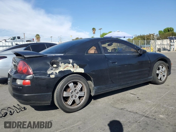 2000 Mitsubishi Eclipse with VIN 4A3AC84L2YE131456, listed as a Copart auction lot 78926004 with 274,658 mi miles and Salvage Title. Bid and sale history available at DreamBid. Image 3.