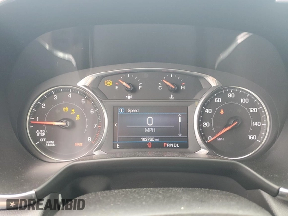 2020 Chevrolet Blazer LT with VIN 3GNKBCRS1LS656351, listed as a Copart auction lot 63394895 with 103,760 mi miles and Clean title. Bid and sale history available at DreamBid. Image 9.