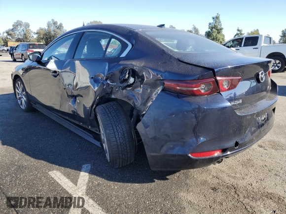 2020 Mazda 3 Premium with VIN JM1BPAEM4L1164114, listed as a Copart auction lot 83880834 with 25,590 mi miles and Salvage title. Bid and sale history available at DreamBid. Image 2.