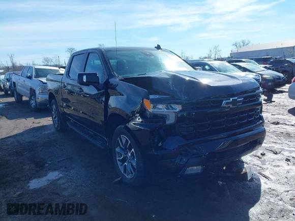 2022 Chevrolet Silverado 1500 RST with VIN 3GCUDEET1NG534651, listed as a IAAI auction lot 41698902 with 44,823 mi miles and . Bid and sale history available at DreamBid. Image 1.
