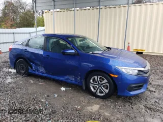 2016 Honda Civic Sedan LX with VIN 19XFC2F55GE014946, listed as a Copart auction lot 48106205 with 32,324 mi miles and Salvage Title. Bid and sale history available at carsss.com. Image 4.