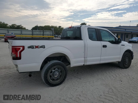2017 Ford F-150 XL with VIN 1FTFX1EF3HKD61067, listed as a Copart auction lot 48466905 with 121,561 mi miles and Salvage Title. Bid and sale history available at carsss.com. Image 3.