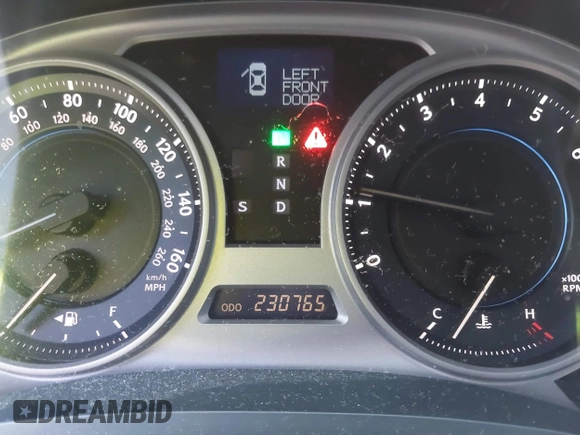 2007 Lexus IS 350 with VIN JTHBE262875013959, listed as a IAAI auction lot 42805045 with 230,765 mi miles and . Bid and sale history available at DreamBid. Image 15.