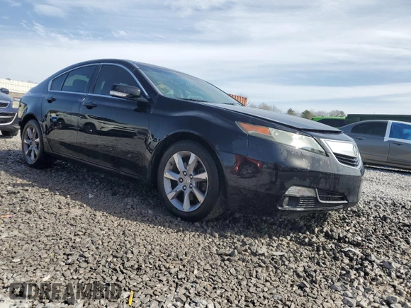 2012 Acura TL Tech Auto with VIN 19UUA8F58CA030685, listed as a Copart auction lot 47685985 with 125,632 mi miles and Salvage Title. Bid and sale history available at carsss.com. Image 4.