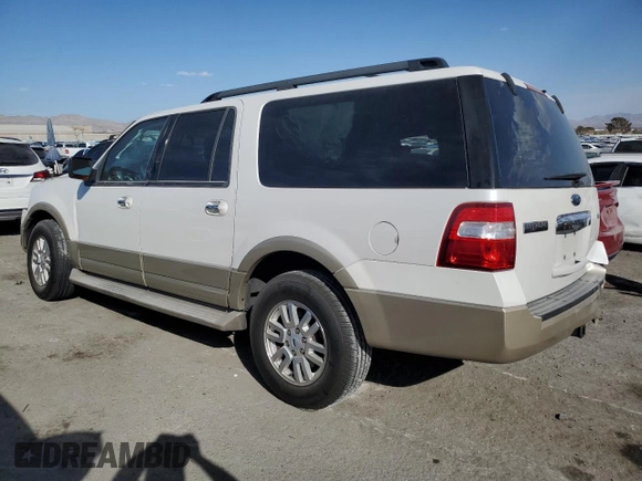 2010 Ford Expedition EL Eddie Bauer with VIN 1FMJK1J56AEB50404, listed as a Copart auction lot 43184725 with 191,429 mi miles and Salvage Title. Bid and sale history available at carsss.com. Image 2.