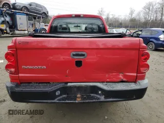 2005 Dodge Dakota ST with VIN 1D7HE28K65S327610, listed as a Copart auction lot 85671484 with 188,264 mi miles and Salvage Title. Bid and sale history available at DreamBid. Image 6.