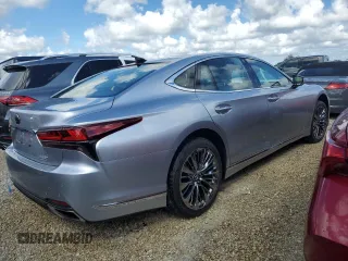 2022 Lexus LS with VIN JTHD51FF8N5016749, listed as a Copart auction lot 74146754 with 6,318 mi miles and Non Repairable. Bid and sale history available at carsss.com. Image 3.