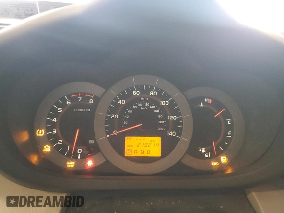 2010 Toyota RAV4 Limited с VIN JTMDF4DV4A5024934, выставлен на аукционе Copart как лот 59849895 с пробегом 219 214 миль миль и Списание • Salvage title. История ставок и продаж доступна на DreamBid. Изображение 9.