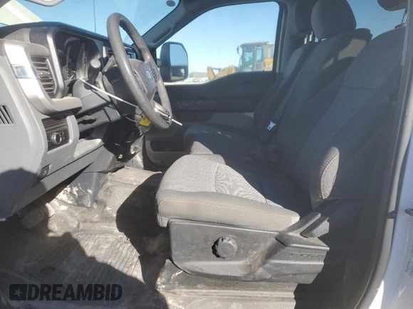 2024 Ford F-250 XL with VIN 1FT7W2BT9RED21292, listed as a Copart auction lot 87669075 with 12,842 mi miles and Salvage title. Bid and sale history available at DreamBid. Image 7.