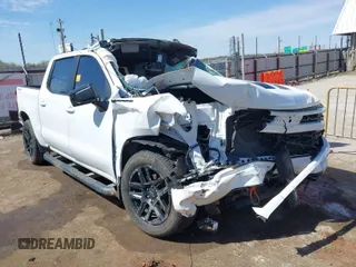 2022 Chevrolet Silverado 1500 RST with VIN 1GCUDEED1NZ551197, listed as a IAAI auction lot 41879518 with 65,042 mi miles and . Bid and sale history available at DreamBid. Image 1.