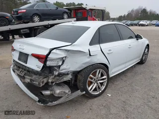 2017 Audi A4 Season of Audi ultra Premium with VIN WAUKMAF46HN056260, listed as a IAAI auction lot 41619499 with 149,635 mi miles. Bid and sale history available at carsss.com. Image 4.