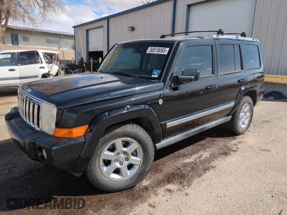 2006 Jeep Commander Limited z VIN 1J8HG58216C305797, wystawiony jako Copart lot #50518085 z przebiegiem 152 249 mil mil oraz Szkoda całkowita • Salvage title. Historia ofert i sprzedaży dostępna na DreamBid. Obrazek 1.