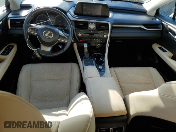 2022 Lexus RX 350 with VIN 2T2AZMDA2NC313743, listed as a Copart auction lot 76804154 with 9,503 mi miles and Salvage title. Bid and sale history available at DreamBid. Image 8.