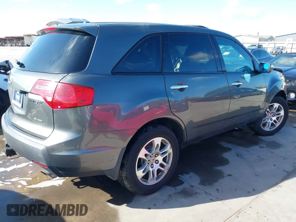 2008 Acura MDX Tech Pkg with VIN 2HNYD283X8H505823, listed as a IAAI auction lot 40110240 with 230,045 mi miles. Bid and sale history available at carsss.com. Image 4.