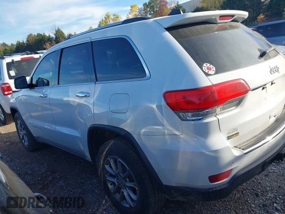 2015 Jeep Grand Cherokee Limited with VIN 1C4RJEBG8FC822774, listed as a IAAI auction lot 40939140 with 146,609 mi miles. Bid and sale history available at carsss.com. Image 14.
