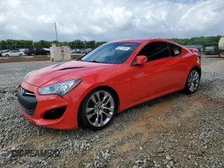 2013 Hyundai Genesis Coupe R-Spec with VIN KMHHU6KJ7DU089592, listed as a Copart auction lot 58712485 with 101,402 mi miles and Salvage title. Bid and sale history available at DreamBid. Image 1.