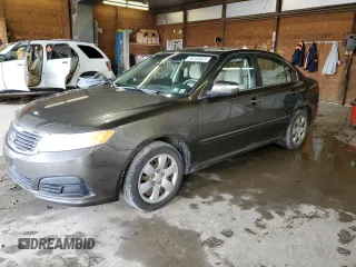 2010 Kia Optima LX with VIN KNAGG4A89A5375084, listed as a Copart auction lot 54435825 with 194,898 mi miles and Clean Title. Bid and sale history available at carsss.com. Image 1.