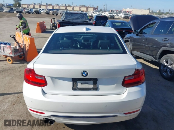2016 BMW 2 Series 228i with VIN WBA1F9C59GV545980, listed as a IAAI auction lot 42515279 with 59,525 mi miles and . Bid and sale history available at DreamBid. Image 16.