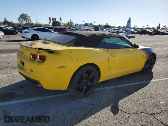 2012 Chevrolet Camaro 2LT с VIN 2G1FC3D33C9101821, выставлен на аукционе Copart как лот 49712925 с пробегом Не указан миль и Чистый • Clean title. История ставок и продаж доступна на DreamBid. Изображение 3.