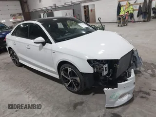 2020 Audi A3 Sedan S line Premium with VIN WAUBEGFF9LA055685, listed as a IAAI auction lot 41732028 with 65,790 mi miles. Bid and sale history available at carsss.com. Image 1.