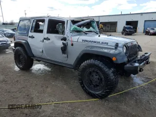 2016 Jeep Wrangler Unlimited Sport with VIN 1C4BJWDG1GL146772, listed as a Copart auction lot 49782385 with 87,286 mi miles and Salvage Title. Bid and sale history available at DreamBid. Image 4.