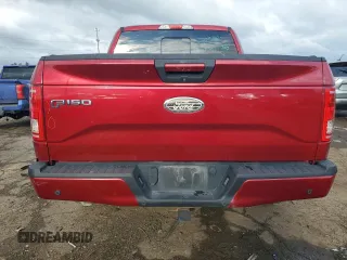 2017 Ford F-150 XL with VIN 1FTEW1EP1HFA32660, listed as a Copart auction lot 61466995 with 213,950 mi miles and Salvage title. Bid and sale history available at DreamBid. Image 6.