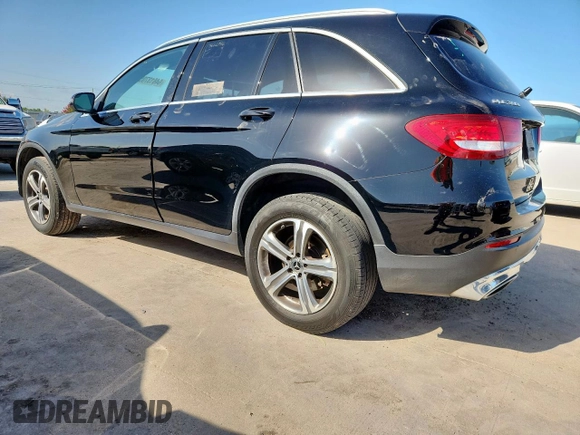 2019 Mercedes-Benz GLC 300 with VIN WDC0G4JB3KV132432, listed as a Copart auction lot 64613705 with 155,249 mi miles and Clean title. Bid and sale history available at DreamBid. Image 2.