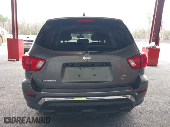 2020 Nissan Pathfinder SV with VIN 5N1DR2BM1LC589304, listed as a IAAI auction lot 42063818 with 96,135 mi miles. Bid and sale history available at carsss.com. Image 16.
