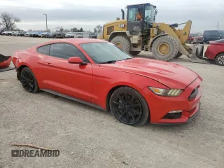 2015 Ford Mustang GT with VIN 1FA6P8CF9F5385130, listed as a Copart auction lot 47873685 with 90,094 mi miles and Salvage Title. Bid and sale history available at carsss.com. Image 4.