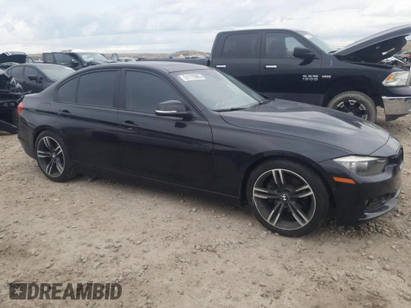 2015 BMW 3 Series 328i xDrive with VIN WBA3B3G58FNT68543, listed as a Copart auction lot 55594725 with 86,909 mi miles and Salvage title. Bid and sale history available at DreamBid. Image 4.