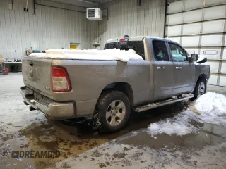 2021 Ram 1500 Big Horn with VIN 1C6SRFBT1MN592064, listed as a Copart auction lot 44247185 with 83,224 mi miles and Salvage Title. Bid and sale history available at carsss.com. Image 3.