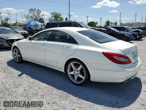 2014 Mercedes-Benz CLS-Class CLS 550 with VIN WDDLJ7DB1EA119293, listed as a Copart auction lot 52951955 with 85,407 mi miles and Non Repairable. Bid and sale history available at carsss.com. Image 2.