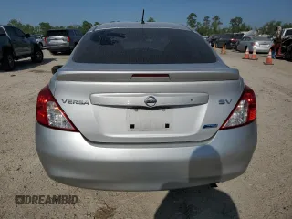 2014 Nissan Versa SV with VIN 3N1CN7AP1EL804775, listed as a Copart auction lot 52785995 with 108,094 mi miles and Salvage Title. Bid and sale history available at DreamBid. Image 6.