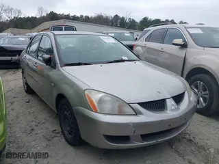 2004 Mitsubishi Lancer ES with VIN JA3AJ26E94U061750, listed as a IAAI auction lot 41262993 with 168,723 mi miles. Bid and sale history available at carsss.com. Image 1.