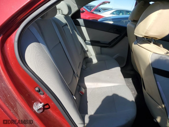 2012 Kia Forte EX with VIN KNAFU4A27C5573424, listed as a Copart auction lot 48328935 with 0 mi miles and Salvage Title. Bid and sale history available at carsss.com. Image 10.