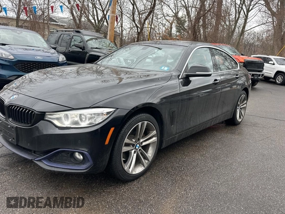 2017 BMW 4 Series 430i xDrive with VIN WBA4F9C35HG812548, listed as a Copart auction lot 48180525 with 139,767 mi miles and Clean title. Bid and sale history available at DreamBid. Image 2.