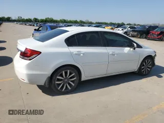 2015 Honda Civic Sedan EX-L with VIN 19XFB2F97FE036015, listed as a Copart auction lot 51987405 with 148,739 mi miles and Salvage Title. Bid and sale history available at carsss.com. Image 3.