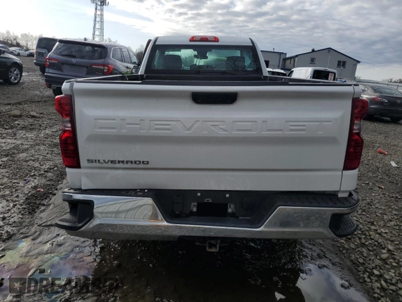 2023 Chevrolet Silverado 1500 Work Truck with VIN 3GCNAAED7PG325867, listed as a Copart auction lot 47447205 with 0 mi miles and Salvage Title. Bid and sale history available at carsss.com. Image 6.