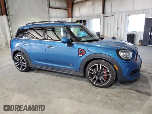 2019 MINI Countryman John Cooper Works with VIN WMZYV9C52K3F03128, listed as a Copart auction lot 79656094 with 58,394 mi miles and Salvage Title. Bid and sale history available at carsss.com. Image 4.